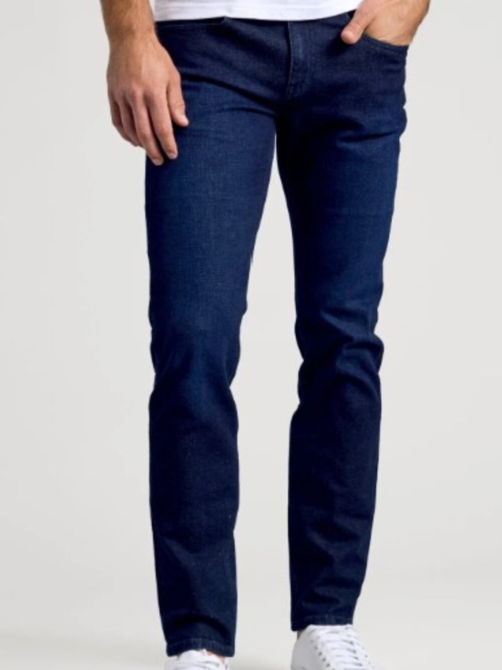 NWT True Classic Mens Jeans Indigo Wash 36/36 slim